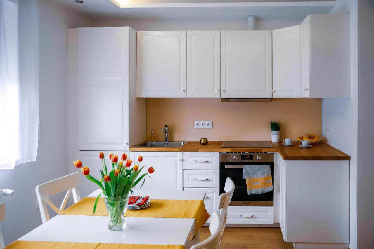 Cozy Apartment In The Downtown Győr Eksteriør bilde
